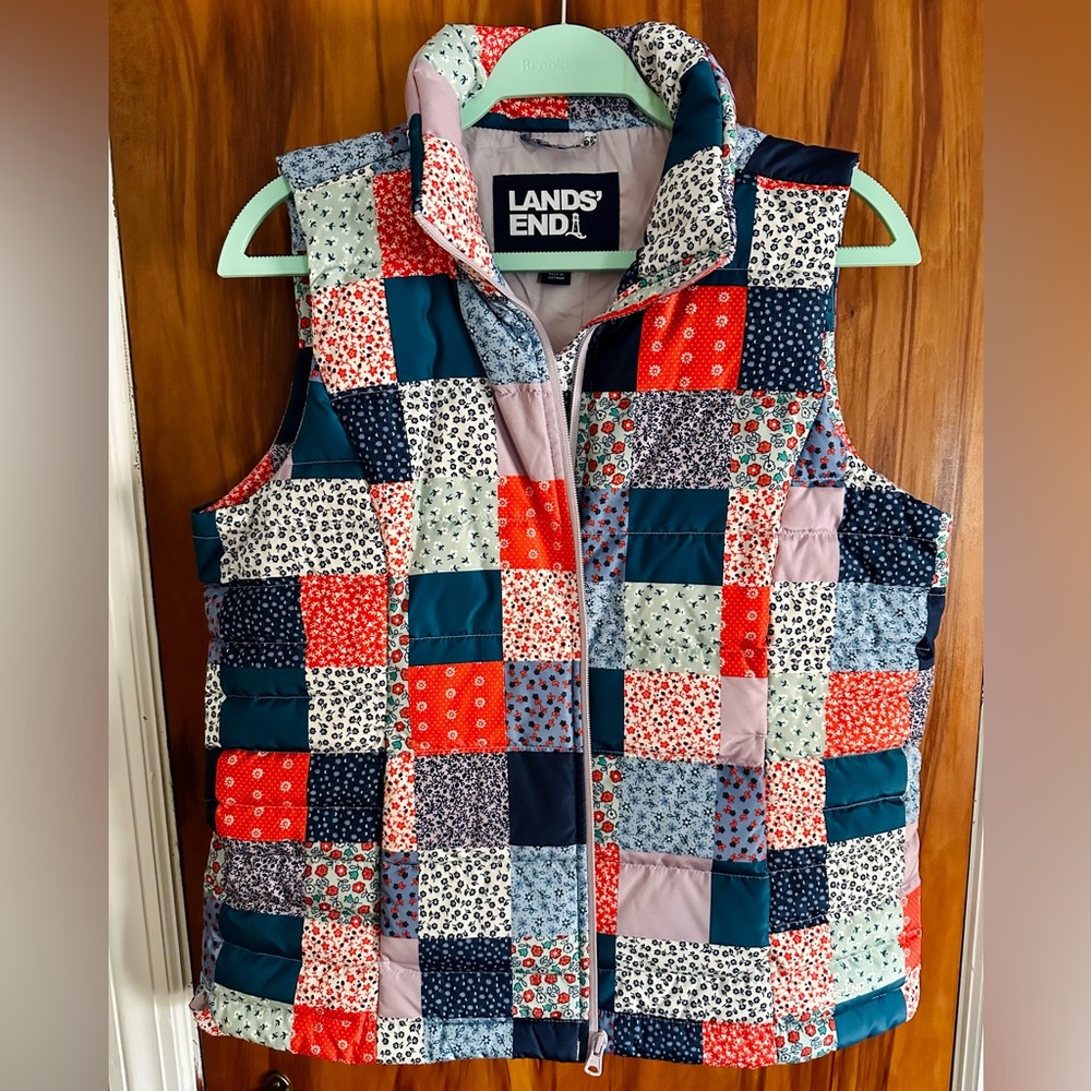 LANDS` END Puffer Vest